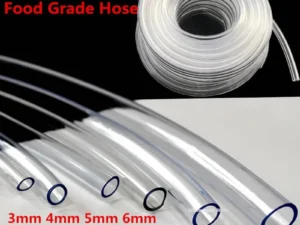 4mm 6mm 8mm10mm 12mm PVC Hose Pipe Transparent Pipe Food Grade Pipes 8mm Rubber Tube Hoses Aquarium Tubing Pump Hose Hosing