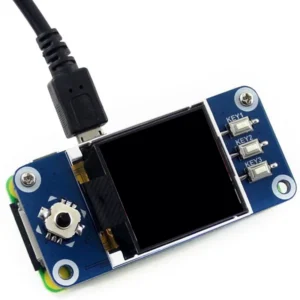 BFYLW Waveshare 1.44 Inch LCD Display HAT for Raspberry Pi 2B/3B/3B+/Zero/Zero W 128X128 Pixels SPI Interface LED Backlight 3.3V