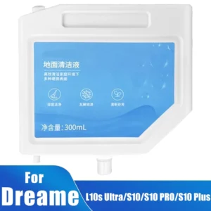 Cleaning Liquid For Dreame L10s Ultra/S10/S10 PRO/S10 Plus Vacuum Cleaner, 300ML Detergent Cleaning Solution Replacements
