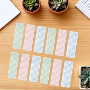 40 Pcs Tape Dispenser Plastic Washi Cards Office Supplies Paper Sample Boards Storage Sub-Packing Board for Everyday Use Gifts