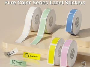 NiimBot D11 White/color/transparent Label Printing Paper Name Sticker Waterproof Self-adhesive Cartoon Label Paper