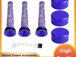Replacement Pre-Filter and Post- Filter For Dyson V7 V8 Cordless Vacuum Cleaners Pre Filter + HEPA Post-Filter Kit Accessories