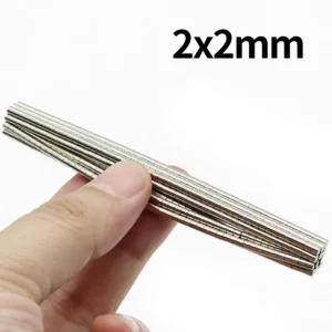 N35 NdfeB Permanent Magnetic imanes Round Super Strong Magnet Powerful Neodymium Magnets Refrigerator Magnet 2x2mm