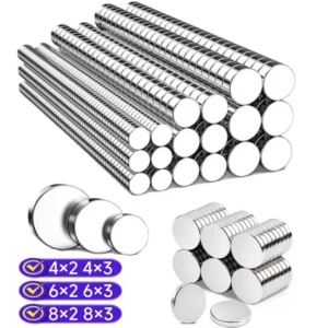 Strong Round Magnets for Fridge, DIY, Projects, Science, Office 4x2 6x2 6x3 8x2 8x3