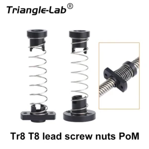 Trianglelab Tr8 T8 Lead Screw Nuts POM Anti-Backlash Nuts Self-Lubricating for Ender 3 ENDER 5 Prusa MK3S CR10 VORON 3D Printer