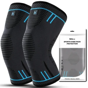 1 Pcs Compression Knee Support Sleeve Elastic Knee Pads Brace Springs Gym Sports Protector Basketball Hiking leg guards