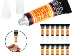 3/12 Pcs Epoxy Resin Super Glue Liquids Tube 502 Thermal Paste Shoe Repair Plastic Metal Superglue Strong Adhesive Uv Home