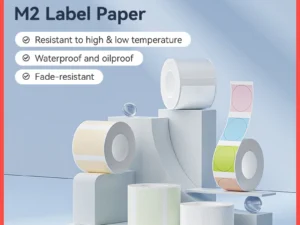 NIIMBOT M2 Label Paper Waterproof Scratch-resistant Adhesive Label Sticker Tag For M2 Portable Thermal Transfer Label Printer