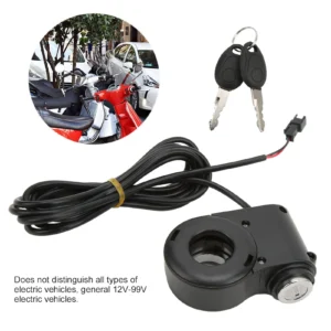 12/24/36/48V Universal Electric Scooters Thumb Lock Kit with Handlebar Switch Electric Scooters Handlebar Switch