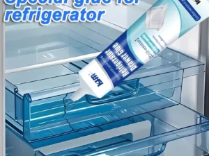 Refrigerator Repair Glue 25ML Cold Resistant Waterproof Adhesive for Fridge Drawer Door Seal Quick Drying for Plastic Glass