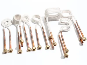 LUJINXUN High Frequency Induction Heating Coil Copper Screw Melting And Welding High-temperature Resistant Heating Element 1pc