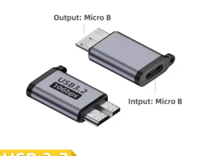 USB C 3.0 Micro B Male to Type C Female Adapter Type-C To Micro B Connector for Laptop External Hard Drive Disk Box Samsung S5