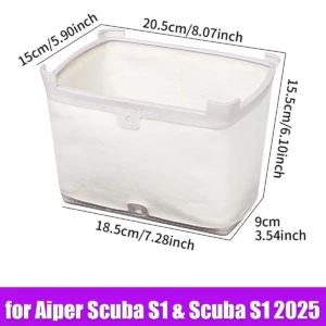 Ultra-Fine Filter Basket Cloth for Aiper Scuba S1, 2025 Scuba S1 Pool Robot - Improve Water Clarity Fast