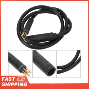 Electric Bike Motor Cable 9 Pin Wheel Motor Extension Cable for Electric Bike Female to Male Wire E Bike Accessory