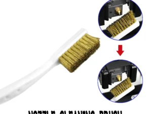1/2/3Pcs Copper Wire Toothbrush Nozzle For 3D Printer Accessories Ender 3 CR10 MK8 E3D Extruder Cleaner Tool Copper Brush Handle